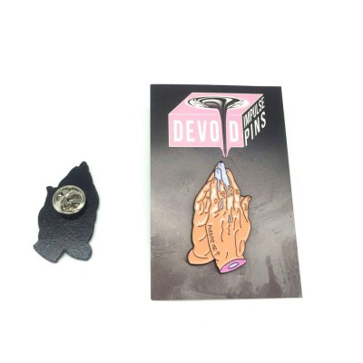 Soft Enamel Black Color Metal Lapel Pin Badge With Your Own Logo